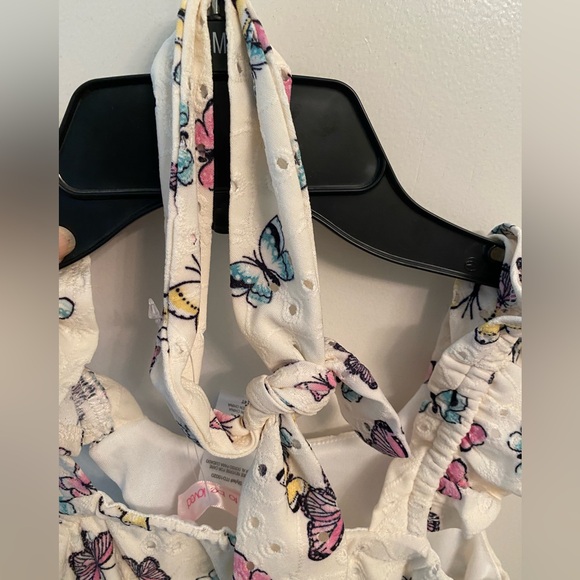 Adorable Eyelet Lace Butterfly Dress-New 4T - Picture 4 of 4